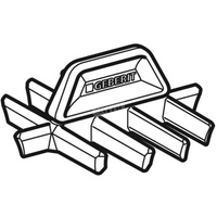 Wkład grzebieniowy, do zestawu odpływowego do brodzików Geberit d90