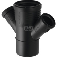 Złącze czwórnik GEBERIT Silent-PP 90mm x 50mm x 50mm x 90mm (DN 90 x DN 50 x DN 50 x DN 90)
