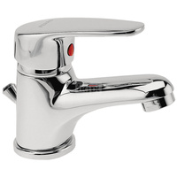 SMILE bateria umywalkowa stojąca, chrom