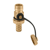 Zawór spustowy z króćcem do węża 1/2" GZ