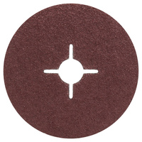 5-częściowy zestaw fibrowych tarcz ściernych do szlifierek kątowych, korund D = 125 mm, K = 36, 5 szt.