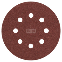 5-częściowy zestaw papierów ściernych do szlifierek mimośrodowych K =120