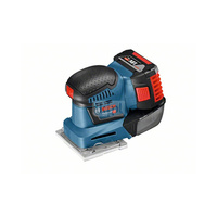 Szlifierka oscyl. GSS 18 V-10 18V, 2x 5,0 Ah, GAL 1880 CV, rozm. pap. 140x115 / 133x80 / 150x100 mm, 11.000 obr., MF, O