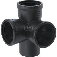 Czwórnik narożny Geberit Silent-Pro 87.5° d90