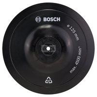 Płyta szlifierska do wiertarek, 125 mm, system mocowania na rzepy D= 125 mm, system mocowania na rzepy