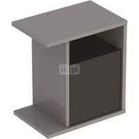 iCon xs szafka boczn.37x40x24,5 platinum