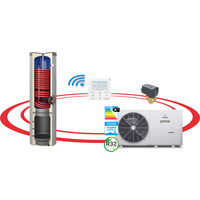 Pakiet - Pompa ciepła powietrzna powietrze-woda monoblok GALMET PRIMA 14kW 400V + Zasobnik buforowy kombinowany SG(K) 250/135
