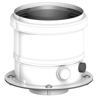 Złączka kotła SAS Condens 30kW 42kW Ø80/125mm z uszczelką