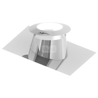 Przejście dachowe 5-15st. aluminiowe z kołnierzem fi160mm