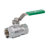 TAJO 2000 zawór kulowy antykamienny, 2 1/2 GW x 2 1/2 GW, uchwyt nierdzewny