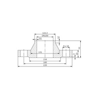Akcesorium do pomp (zestaw przeciwkołnierzy), WILO - Zestaw przeciwkołnierzy DN 100, PN 10