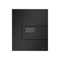 TECEsquare - przycisk spłukujący z metalu do pisuaru, czarny matowy