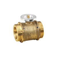 Regulacyjny zawór kulowy, 2-drogowy, DN50, G23/4", kvs=63 m³/h, bez napędu (M6061/M7061)