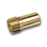 Nypel SANHA PURAPRESS Brąz 22 mm x 1/2'' (ZZ x GZ)