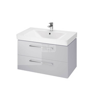 SET B350 LARA MILLE 80 SZARY DSM (SZAFKA+UMYWALKA)