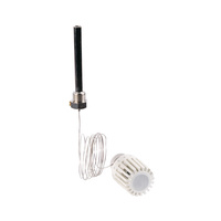 Głowica termostatyczna z czujnikiem zdalnym i kapilarą 2 m, nastawa 10-50°C, t= 10 s