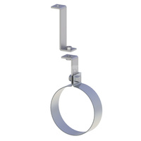 Opaska mocująca Ø80mm do stropu-montaż na pręcie gwintowanym