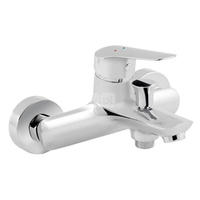 DIJON bateria wannowa ścienna, chrom