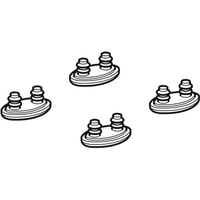 Podkładki gumowe deski, standardowe