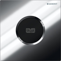 Elektroniczny zawór spłukujący Geberit do pisuaru, zasilanie bateryjne, Typ 01, chrom błyszczący