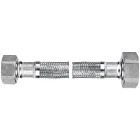 Wąż w oplocie stalowym L-40 cm 1/2" x 3/4" n-n