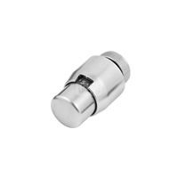 Głowica termostatyczna Thera-200 Design satyna/satyna, 6-26°C