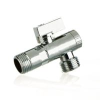 Zawór kulowy kątowy z filtrem 1/2"x3/8"