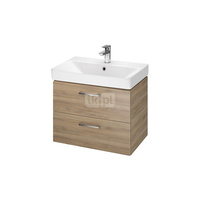 SET B280 LARA MILLE 60 SLIM ORZECH DSM (SZAFKA + UMYWALKA)