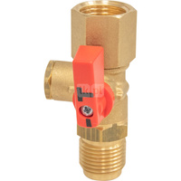 Kurek manometryczny AMC 2-drogowy, G1/2'' x nakrętka G1/2'', PN25