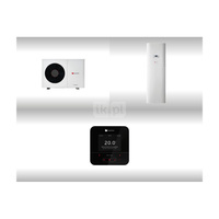 Pakiet systemowy OZE Nr 01 - Pompa ciepła powietrzna powietrze-woda monoblok SAUNIER DUVAL GeniaAir HA 3-6 O 3.7kW 230V + Wieża hydrauliczna FEW 200/6 + Regulator SRC 720