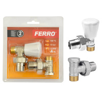 Zestaw grzejnikowy kątowy 15x1/2" do wlut. LW