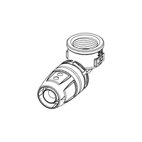 Mufa 90' TECE TECELOGO Mosiądz 20mm x 3/4'' (PZ x GW)