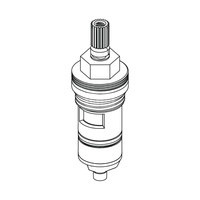 Kartusz ceramiczny z osłona zgodnie z PN-EN 1717