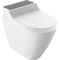 Urządzenie WC z funkcją higieny intymnej Geberit AquaClean Tuma Comfort, stojąca miska WC, szkło czarne