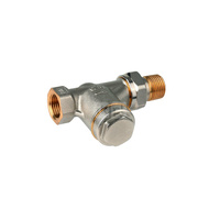 Zawór powrotny regulacyjno-odcinający do dużych przepływów, Veramax, 1/2", prosty, kvs=5