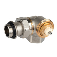 Zestaw do grzejników bocznozasilanych: głowica Thera-6 T3019W0 + Zawór termostatyczny, osiowy, wkładka SX, 1/2", V2030ASX15 + zawór powrotny, kątowy, 1/2", V2430E0015A