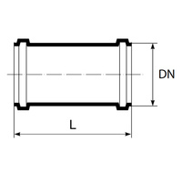 Mufa KGU 2000 DN 250