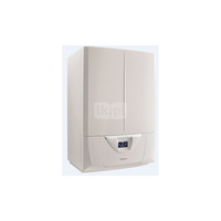 Dwufunkcyjny, wiszący kocioł kondensacyjny z wbudowanym zasobnikiem c.w.u. ze stali nierdzewnej INOX o pojemności 54 litrów, VICTRIX ZEUS SUPERIOR 30