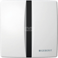 Elektroniczny zawór spłukujący Geberit do pisuaru, Basic, zasilanie 230V, biały
