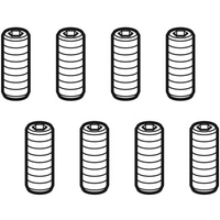 Pręty gwintowane M8x20 do wpustu liniowego (zestaw)