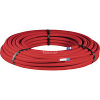 Rura wielowarstwowa GEBERIT PE-RT II/AL/PE-RT II Volex ML 26x3 kolor: czerwony - kręgi 25m