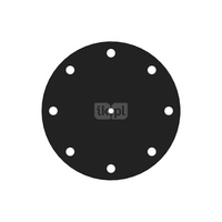 Uszczelka flanszy Ø 180 mm z otworem do montażu anody magnezowej