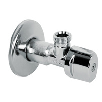 A80 zawór kątowy, antykamienny, 1/2 GZ x 1/2 GZ, bez nakrętki,, uchwyt metalowy 