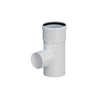 Trójnik PP z odgałezieniem redukowanym DN110/160mm z uszczelką [EPDM]