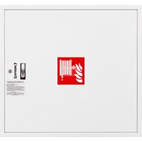 Hydrant DN25 zawieszany, wąż 30m, zamek patent, RAL 9003