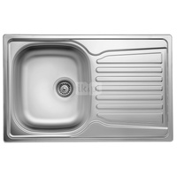 Zlewozmywak 1-komorowy 49x77, gładki