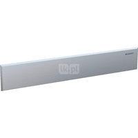 Zestaw wykończeniowy do natrysków z odpływem ściennym, stal nierdz.