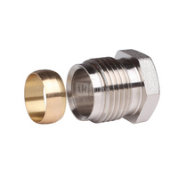 Złączka zaciskowa GZ 1/2" A - rura 15mm miedź do RA-N, RLV-S