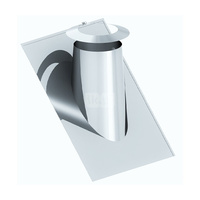 Przejście przez dach 36st. - 45st. (stal nierdzewna) fi80/125mm 