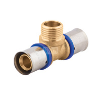 739 O25xG3/4xO25 Z Trójnik klasa 1/10 5/6 25x2,5 CuZn typ "U"